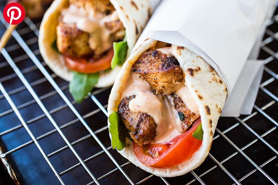 Garlic Butter Chicken Wraps Recipe | Easy 30-Minute Dinner