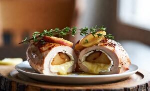 Apple and Brie Stuffed Chicken | Easy Sweet & Savory Dinner