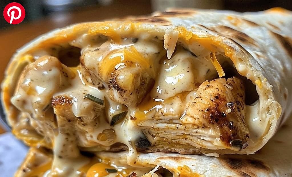 Garlic Butter Chicken Wraps Recipe | Easy 30-Minute Dinner