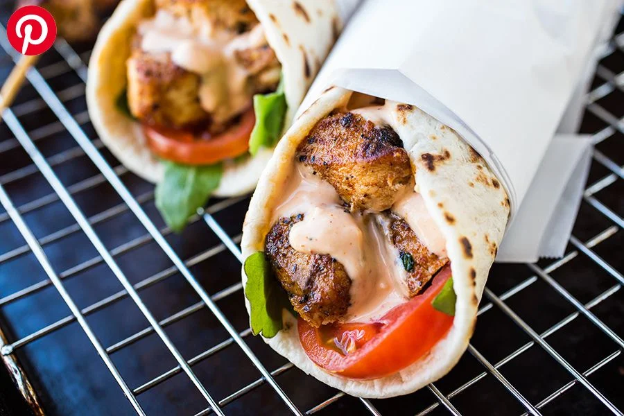 Garlic Butter Chicken Wraps Recipe | Easy 30-Minute Dinner
